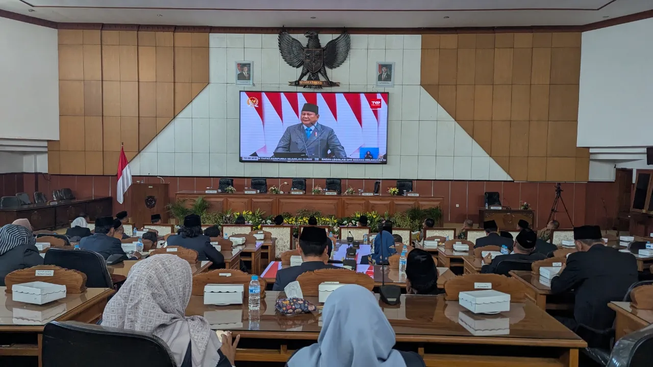 Simak Pidato Presiden, Ketua DPRD Dorong Pemkab Madiun Susun Kebijakan Realistis