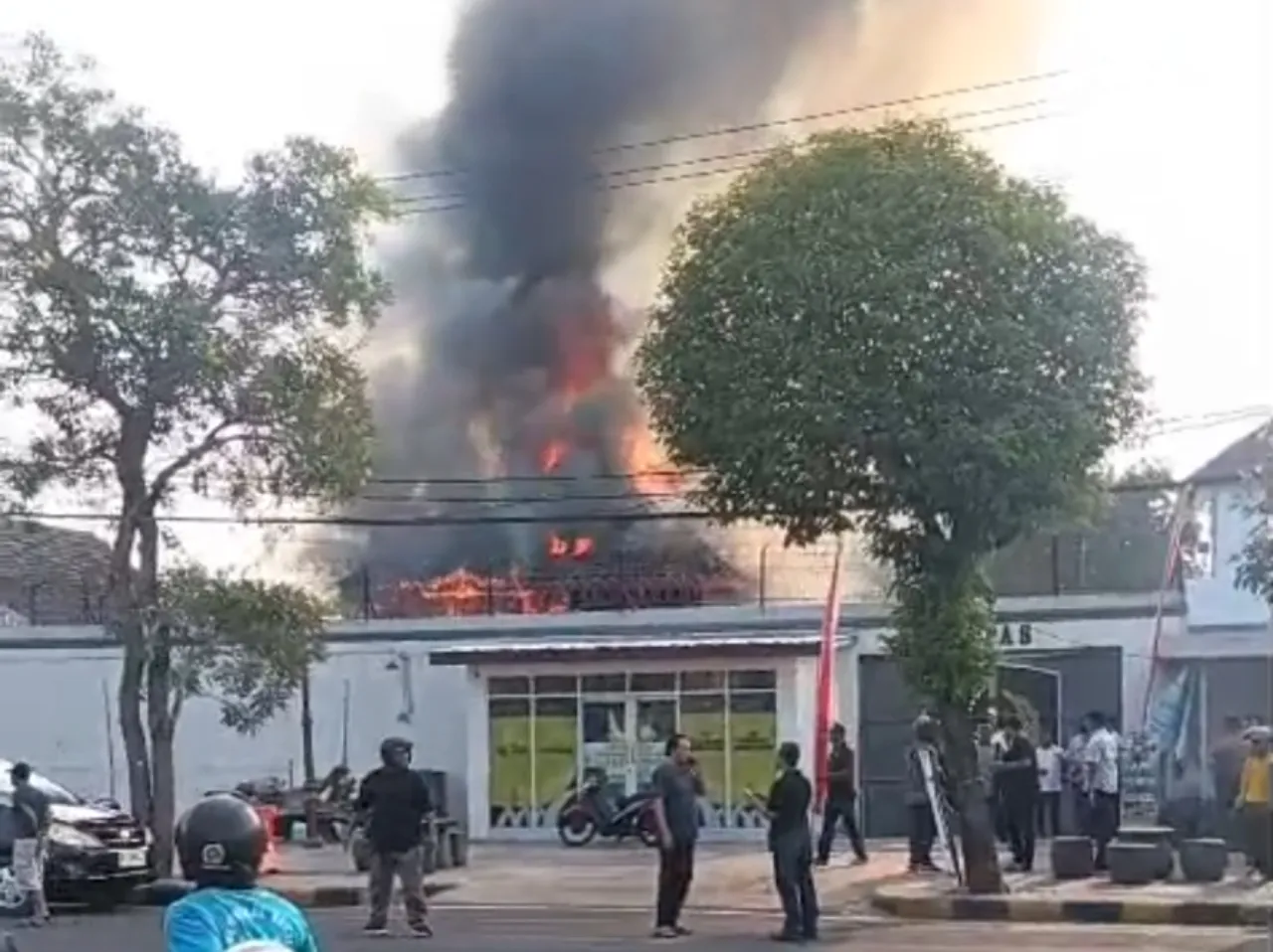 Lapas Kelas IIB Ngawi Terbakar
