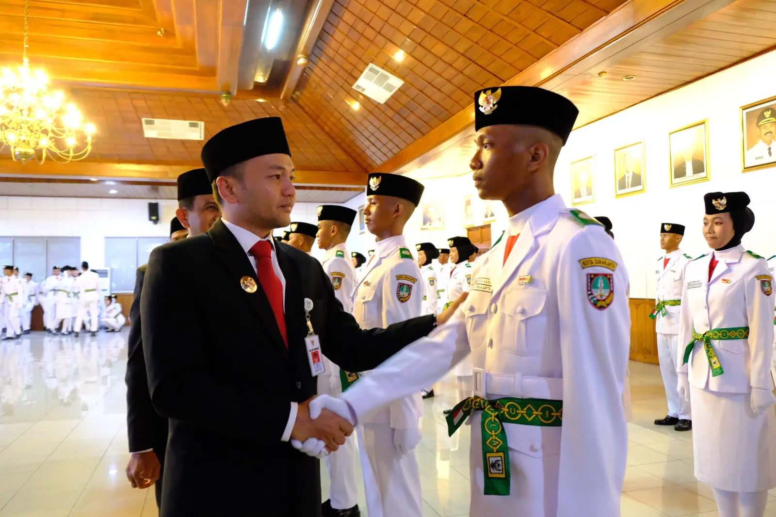 Paskibraka Kota Solo 2026 Dikukuhkan, Siap Bertugas pada Upacara HUT RI