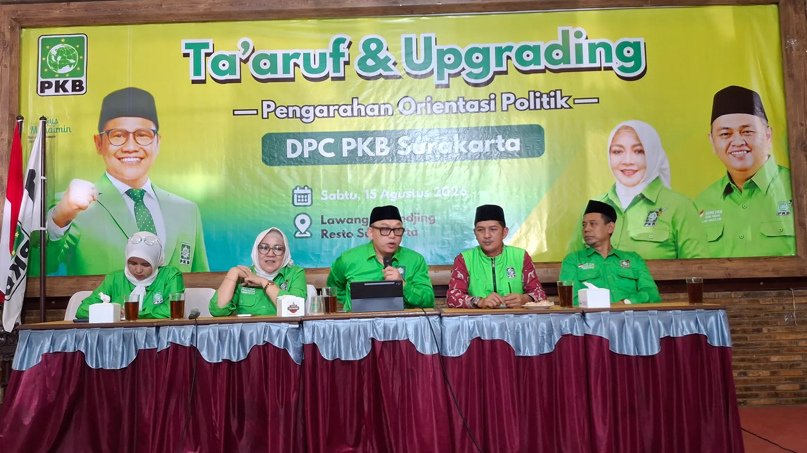 Perkuat Soliditas Rebut 5 Kursi, PKB Solo Gelar Taaruf dan Pengarahan Politik
