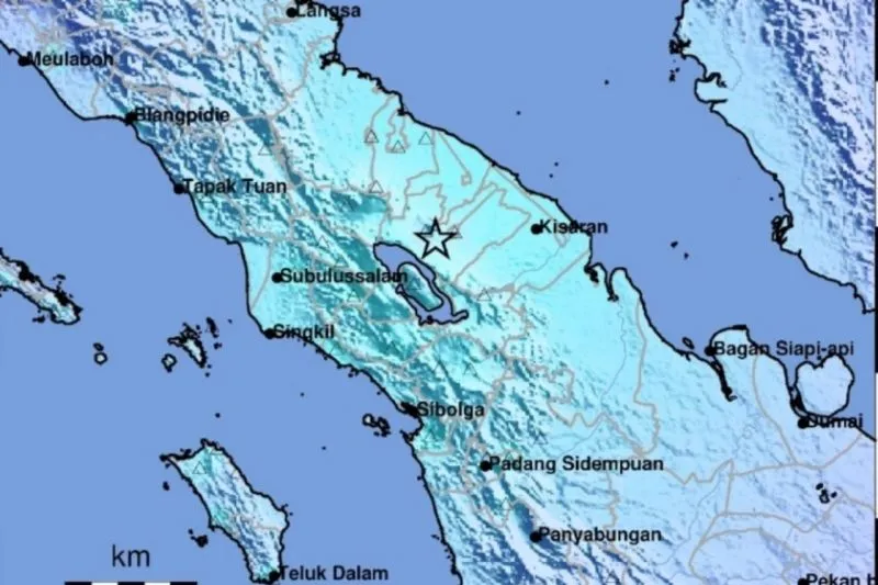 Gempa M6,4 di Simalungun Terasa hingga Aceh dan Malaysia