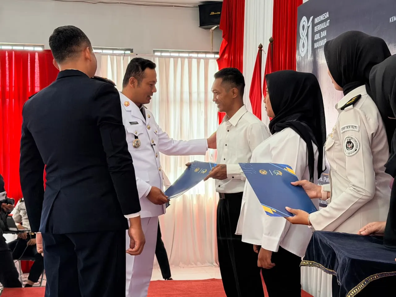 Remisi HUT ke-81 RI, Lima Narapidana di Rutan Boyolali Langsung Bebas