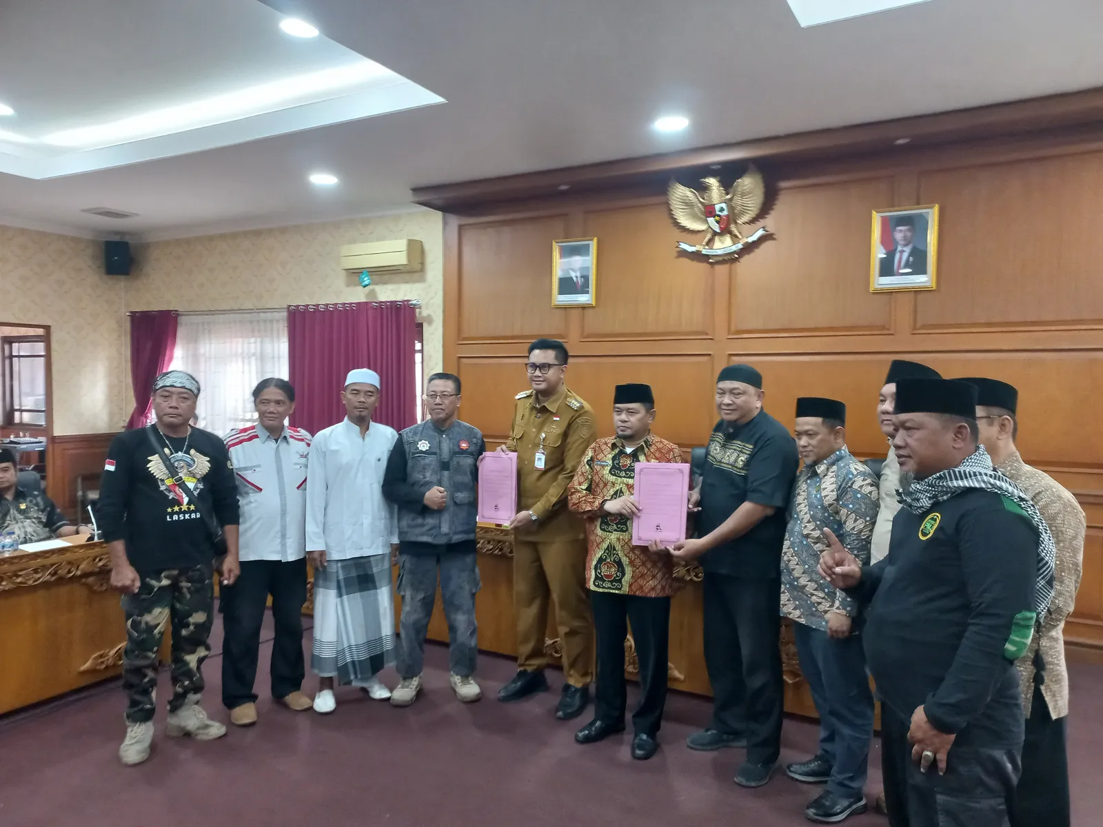 Audiensi ke DPRD, Aliansi Masyarakat Peduli Klaten Dorong Perda LGBT