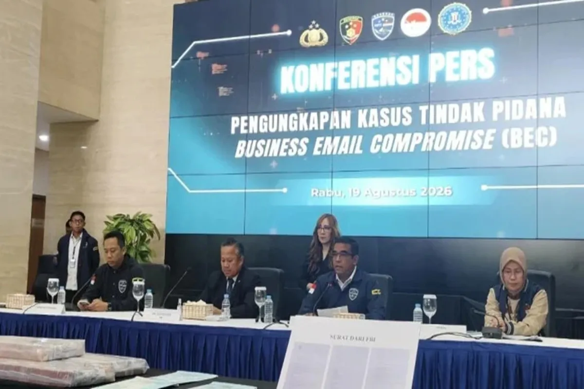 Libatkan FBI, Bareskrim Bongkar Manipulasi Email Bisnis Rugikan Rp6,2 Miliar