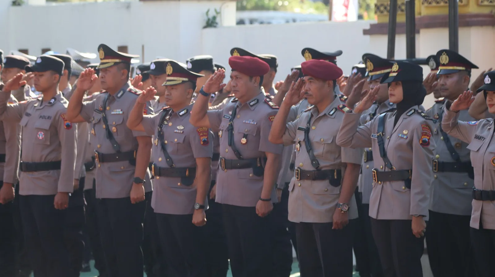 Mutasi Pejabat Polres Wonogiri, Wakapolres dan Sejumlah Kapolsek Berganti