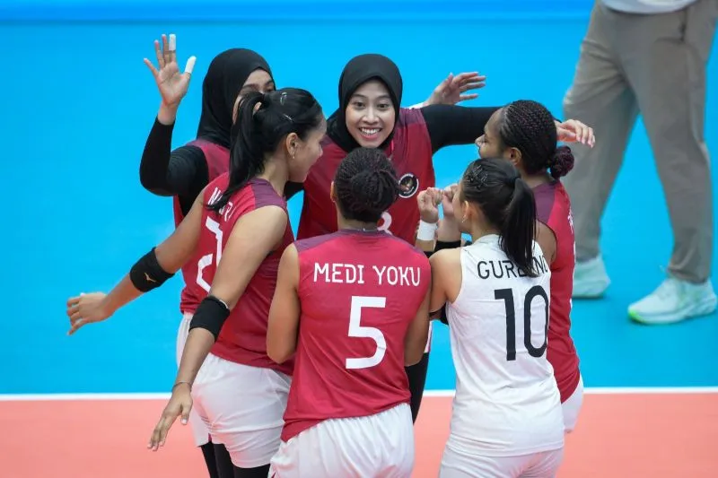 Thailand Kalahkan Indonesia 3-0 dalam Laga AVC Women’s Continental 2026