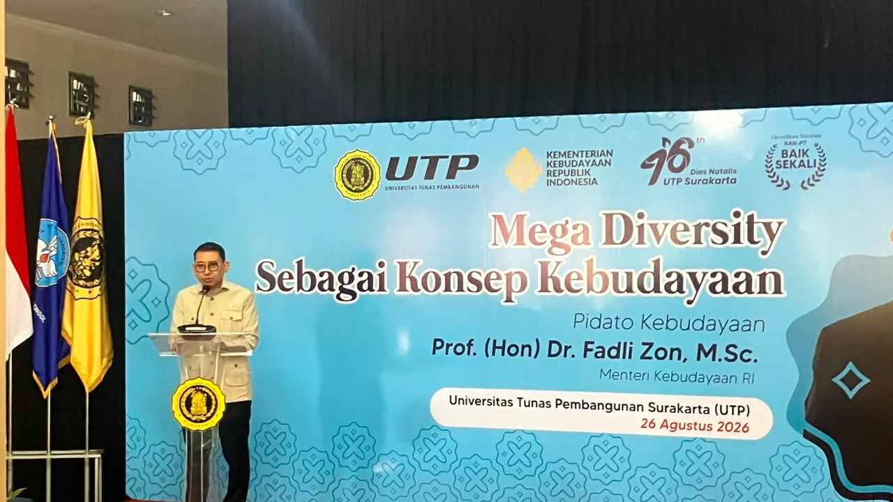 Hadir di UTP Surakarta, Menbud: Proses Revitalisasi Keraton Solo Terus Berjalan