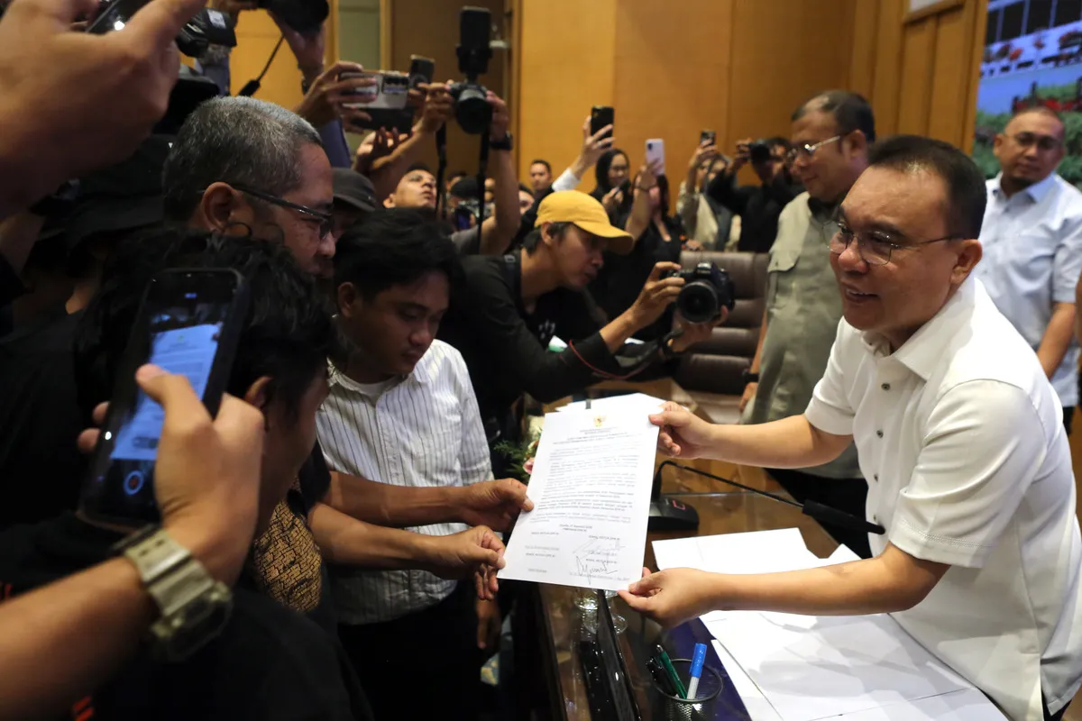 Kronologi Aksi AMPB di DPR, dari Demo hingga Komitmen RUU Perampasan Aset