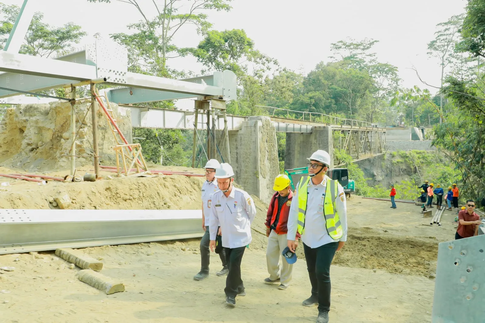 Masuk Tahap Fondasi, Jembatan Ngancar di Jatinom Klaten Ditarget Kelar November