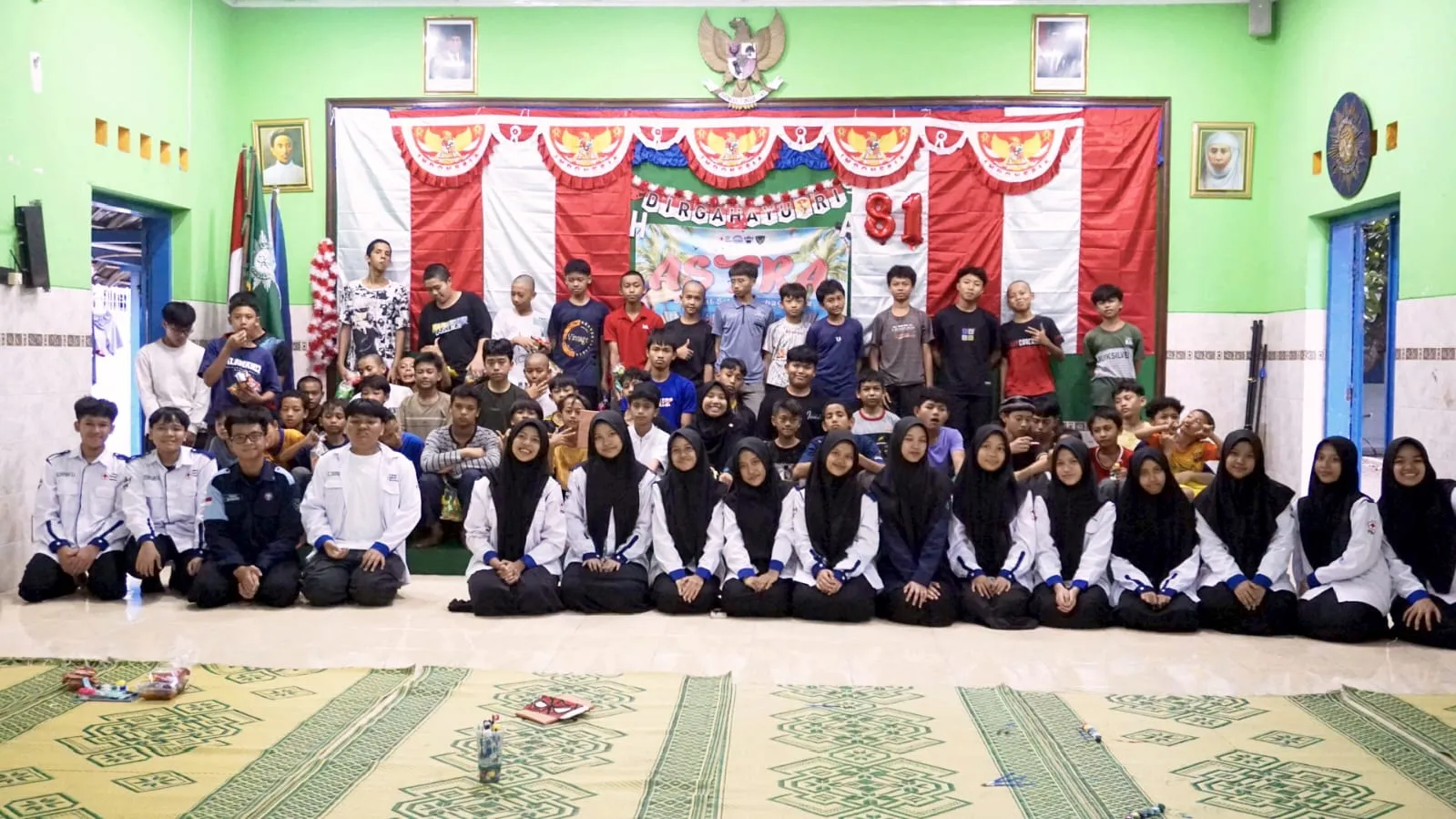 Wujud Kepedulian dan Semangat Respect Siswa SMP Islam Al Abidin Surakarta