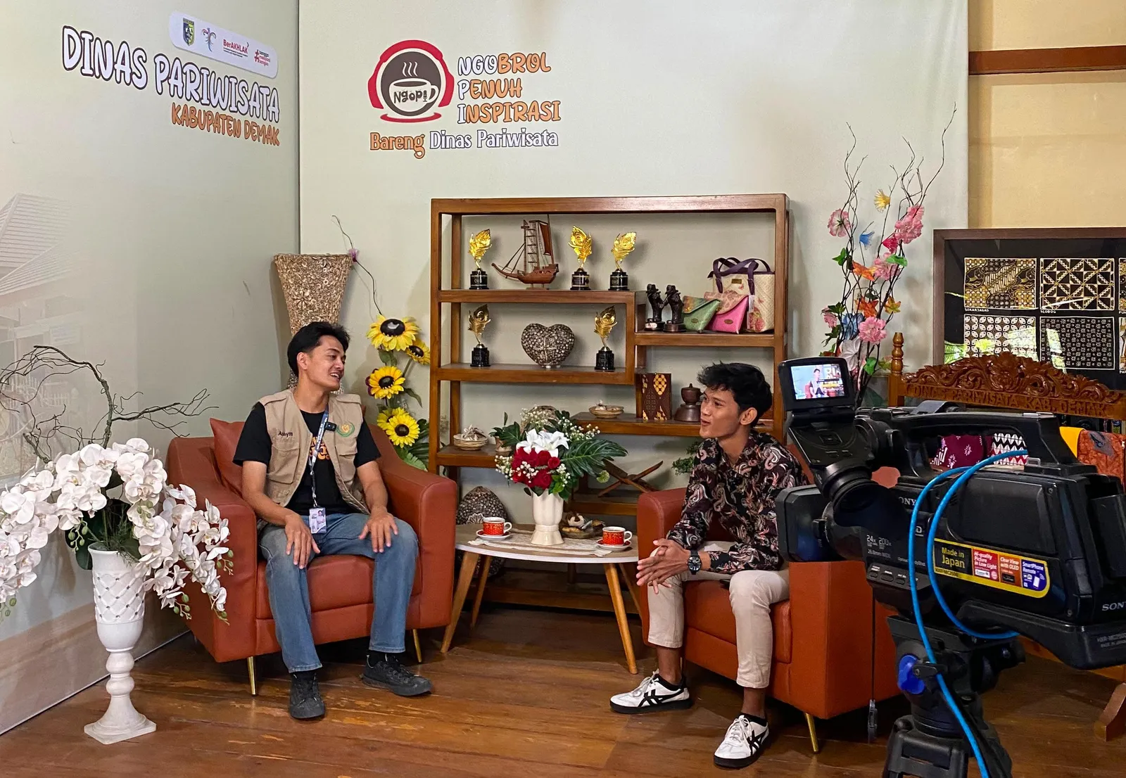 Podcast NGOPI Dinparta Demak x KKN UNS 53 Angkat Pesona Wisata Desa Kerangkulon