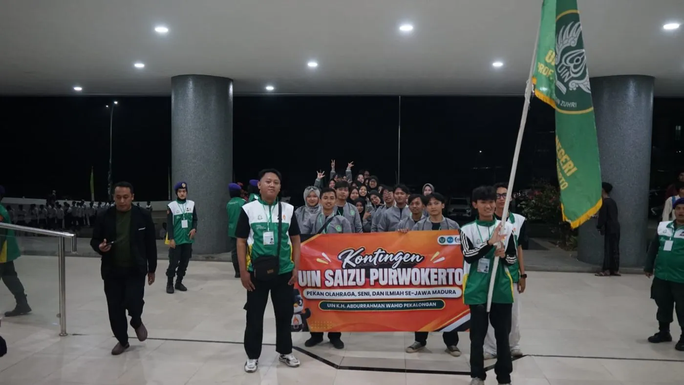 Rektor & Warek III UIN Saizu Dampingi Kontingen Berlaga di PORSI JAWARA II
