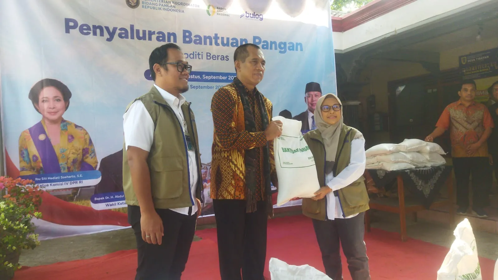 179.842 Keluarga di Klaten Terima Bantuan Pangan, Komisi IV DPR Gelar Monitoring