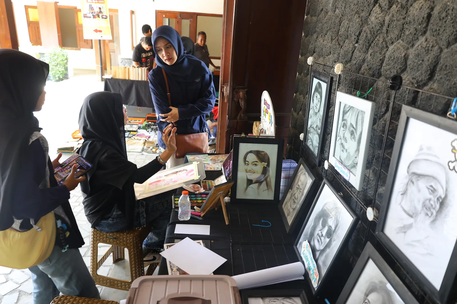 Serunya Dilukis Wajah di Solo Literacy Festival 2026, Mulai Rp50.000
