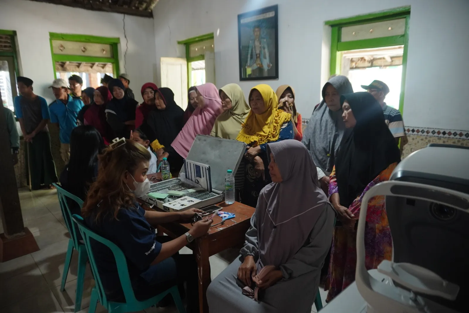 Haul Pendiri Pondok Ngujur Madiun, Ratusan Warga Serbu Baksos dan Pasar Murah