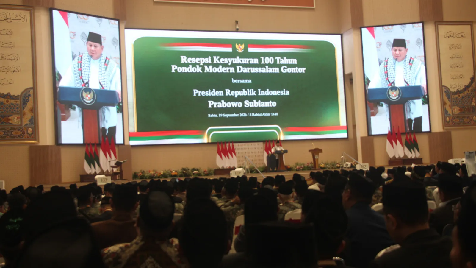 BPKH Salurkan Bantuan Pendidikan Rp300 Juta ke 50 Mahasiswa UNIDA Gontor