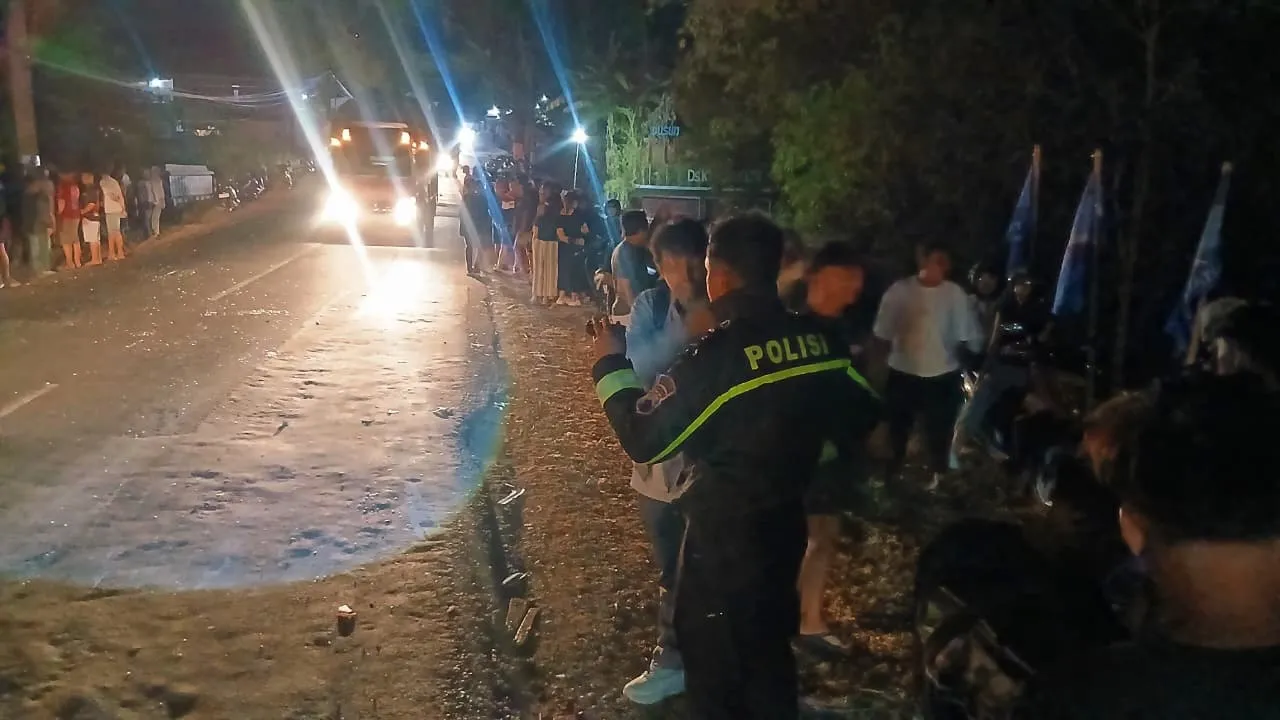 Motor Tabrak Motor di Ngadirojo Wonogiri, 1 Orang Meninggal Dunia