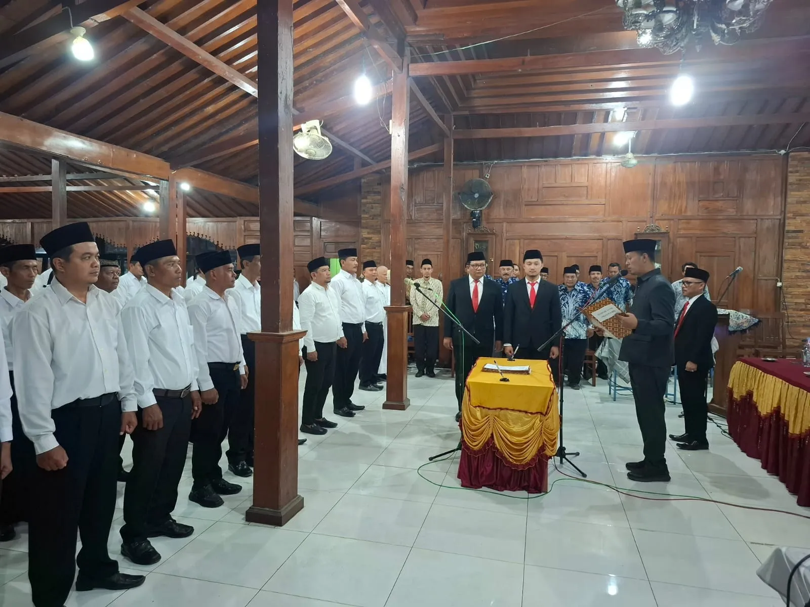 Anggota BPD Sukoharjo Dilantik, Kawal Pilkades Serentak di 126 Desa