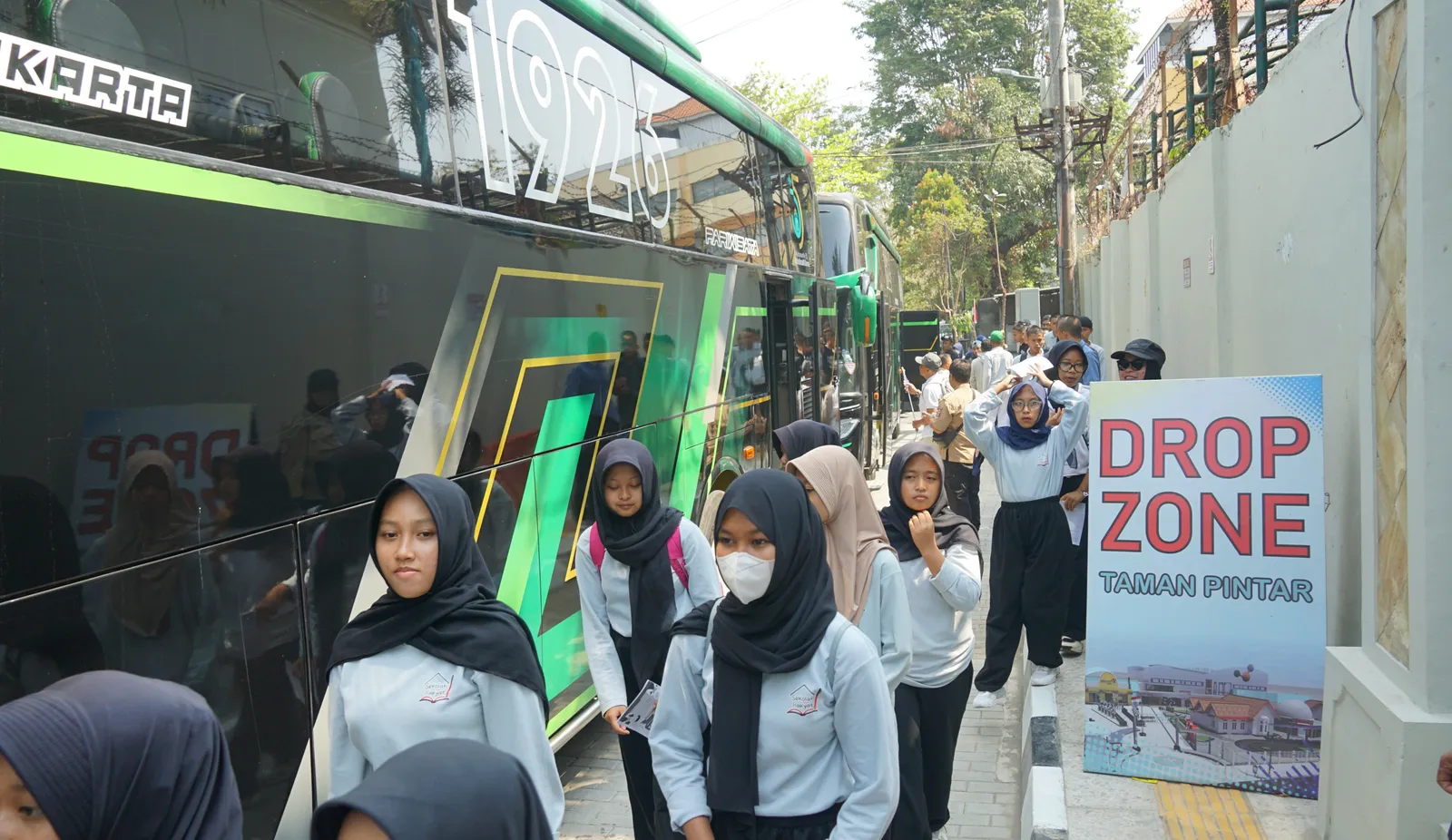 Pemkot Jogja Sediakan Drop Zone Bus Pengunjung Taman Pintar