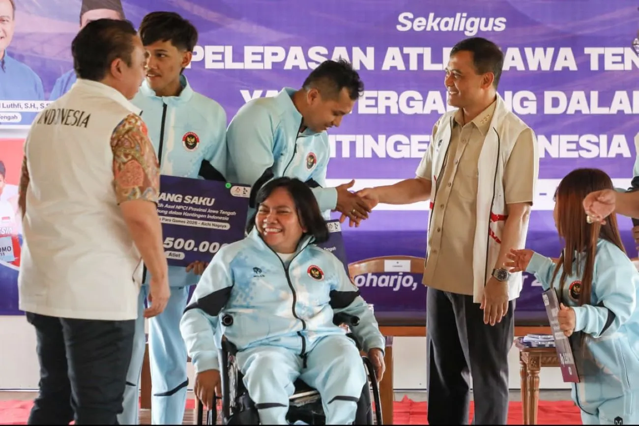 Jateng Kirim 34 Atlet ke Asian Para Games Nagoya, Ini Pesan Gubernur Luthfi