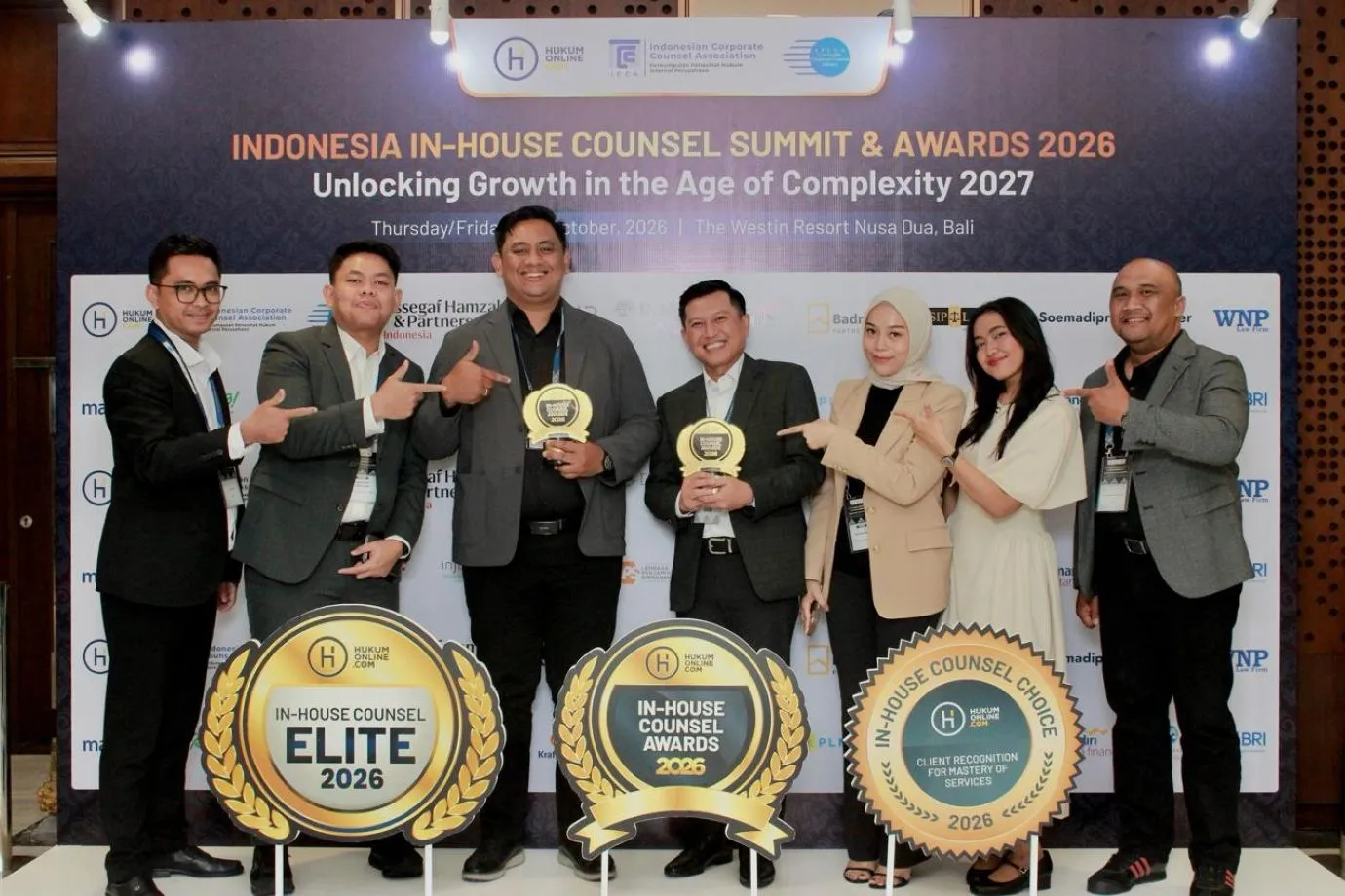 Pegadaian Raih 2 Penghargaan di Indonesia In-House Counsel Awards 2026