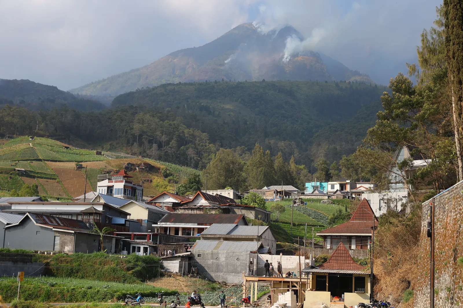 Masih Membara! Ini Potret Titik Api Karhutla di Gunung Lawu