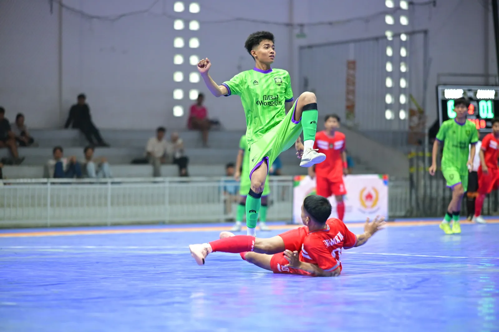 Sempat Tertinggal, Futsal Solo Menang 3-1 dan Lolos Semifinal Porprov Jateng