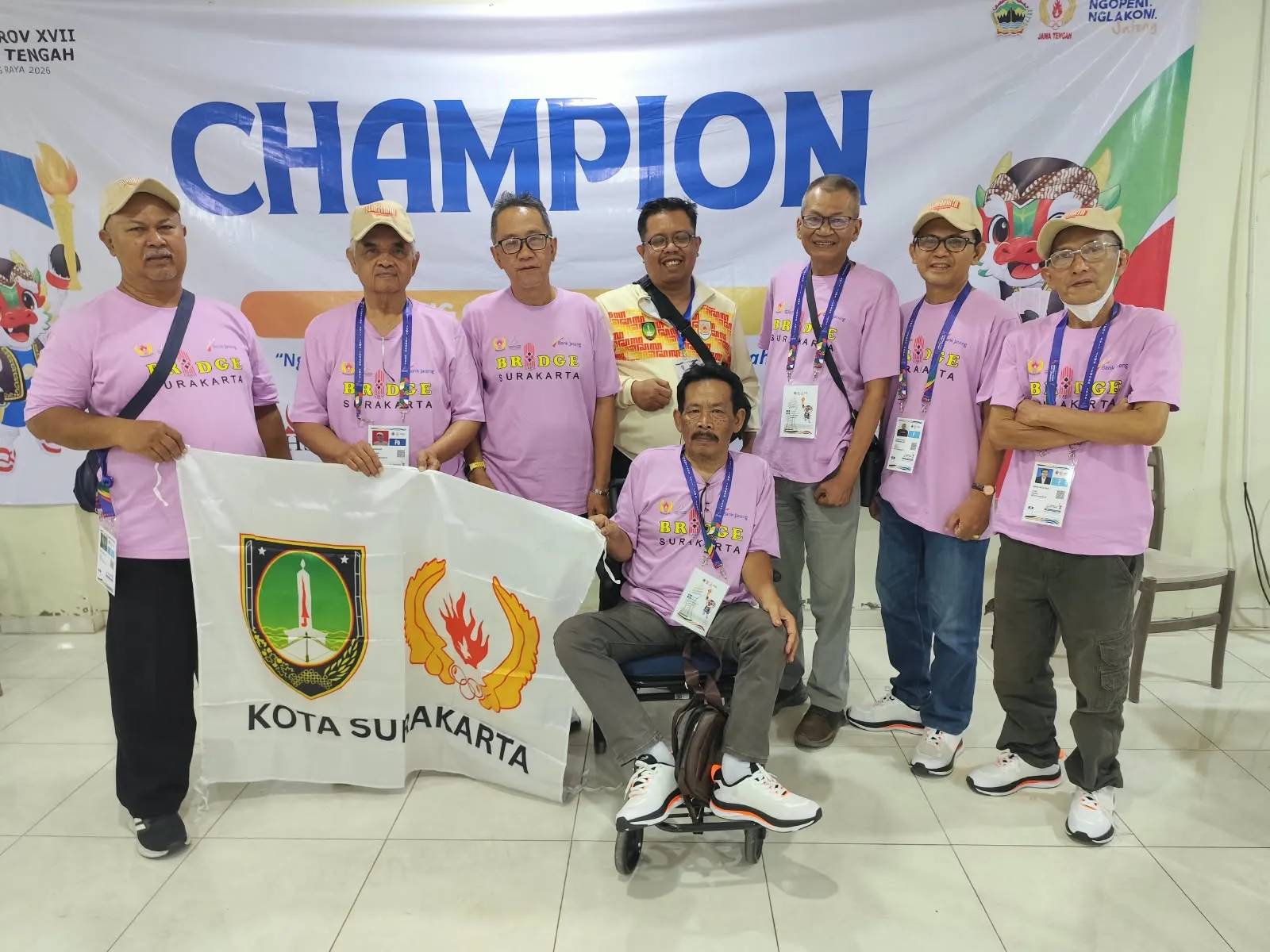 Kalahkan Tim Jepara, Bridge Kota Solo Raih Medali Emas Porprov Jateng 2026